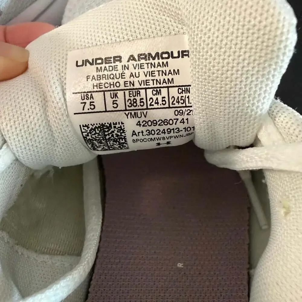 Under Armour Women's Charged Escape 3 BL Running Shoes Size 7.5